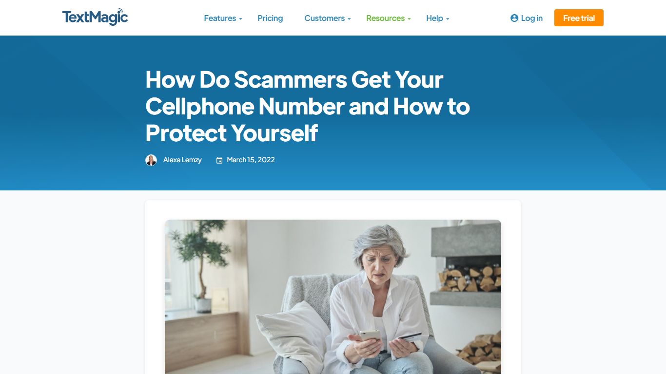 How Do Scammers Get Your Cellphone Number and How to ... - TextMagic
